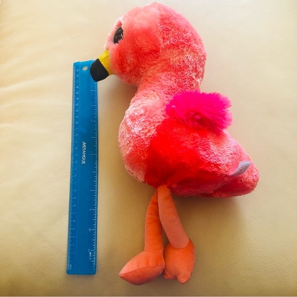 👀4/$25 Ty Beanie Boo Gilda Pink Flamingo, Multicolour - Picture 2 of 12